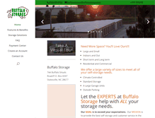 Tablet Screenshot of buffalo-storage.com